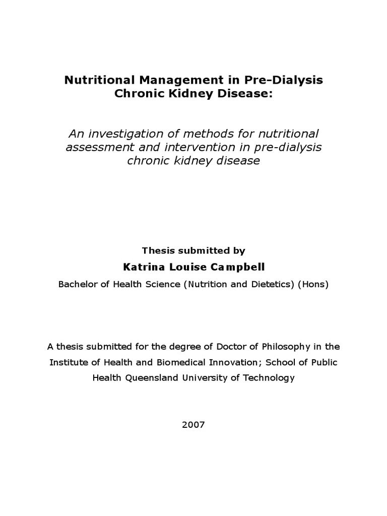 Renal disease symptoms picture