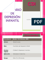 (CDI) Inventario de Depresión Infantil