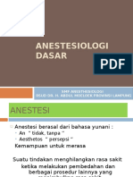 Anestesiologi Dasar