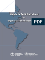 Modelo Perfil Nutricional