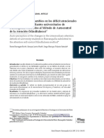 Autopercepción de Cambios en Los Déficit Atencionales Intermedios de Estudiantes Universitarios de Barranquilla Sometidos Al Método de Autocontrol de La Atenc