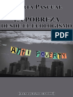 Pascual, Marta - La Pobreza Desde El Ecologismo [Anarquismo en PDF]