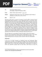 Peace Corps Management Advisory Report-FOIA  March 10, 2016