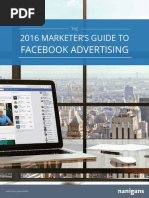 Nanigans the 2016 Marketers Guide to Facebook Advertising1