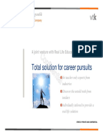 VTK and Real Life Edu Pte - Total Solution For Career Pursuit 130619