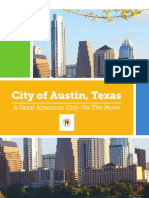 City of Austin, Texas: A Great American City-On The Move