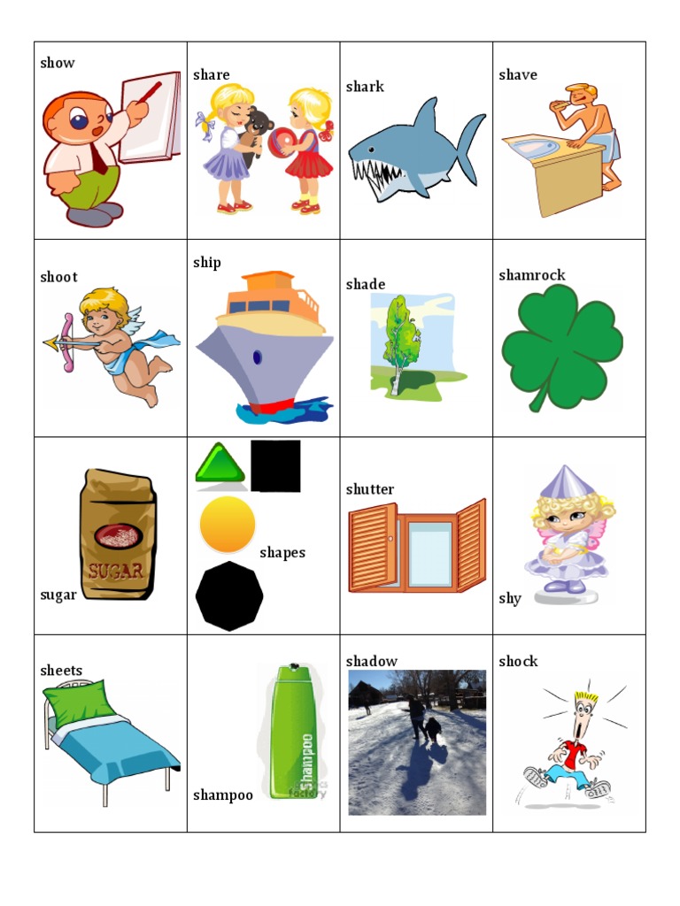 List of Words Starting with 'Sh' | PDF