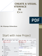 How To Create A Visual Interface