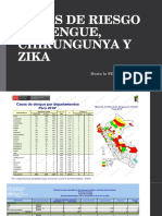 Zonas Endémicas de Dengue, Chikungunya y Zika