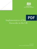 Implentation of Structural Euro Codes in The Uk