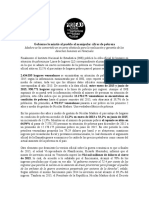 NP Gobierno Le Mintió Al Pueblo Al Manipular Cifras de Pobreza