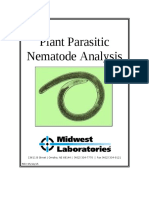 Plant Parasitic Nematode Analysis (Midwest Laboratories) PDF