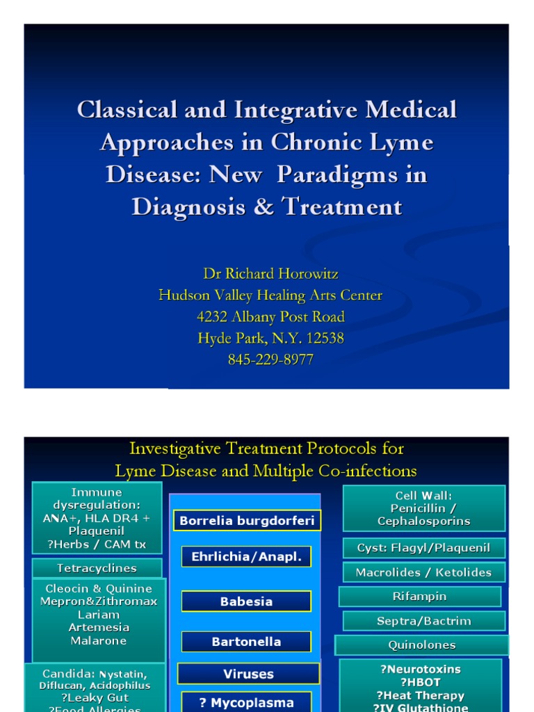 Protocole Horowitz PDF | PDF | Lyme Disease | Inflammation