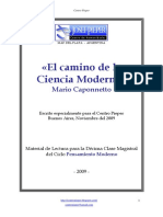Mario Caponnetto El Camino de La Ciencia Moderna PDF