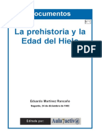 La Prehistoria y La Edad Del Hielo