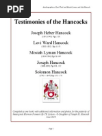 Testimony of The Hancocks