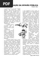 A FABRICAÇÃO DA OPINIÃO PÚBLICA