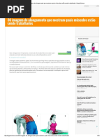 36 Imagens de Alongamento Que Mostram Quais Músculos Estão Sendo Trabalhados _ HypeScience