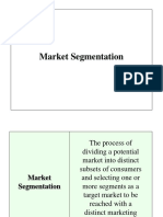 Market Segmentation Quiz 1 CB