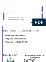 CNT Almacenamiento de Energía