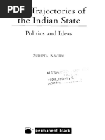 Sudipta Kaviraj-Trajectories of the Indian State_ Politics and Ideas-Orient Blackswan (2010)