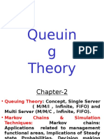 Queuing Theory Concepts and Single Server Model