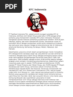 Download Visi Misi dan Analisa SWOT KFC Indonesia by Deria SN322303291 doc pdf