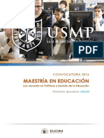 Maestria Educacion