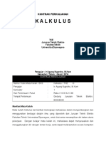 Kontrak Kujliah Kalkulus 2014