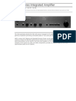 Data Sheet - 304 Stereo Integrated Amplifier