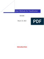 Lecture 3 - Linear Methods for Classification