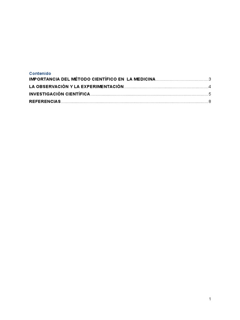 El Método Científico En La Medicina Pdf 