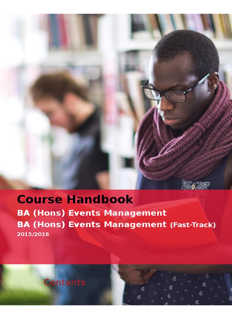 BA Events Management Handbook | PDF | Career & Growth