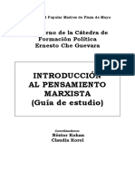 Cuaderno de La Cátedra de Formacion Politica (E. Guevara)