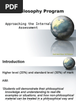 Download Approaching the IB Philosophy Internal Assessment by collenswood SN32233674 doc pdf