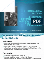 2da I Clase de TD1 - 2013 II - I. - Historia de La Histeria II.-contexto Historico, Social y Filosofico.