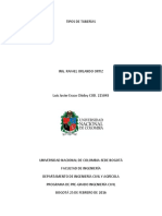 Tipos de Tuberías PDF