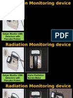 Geiger Mueller (GM) Detectors With Pancake Probes