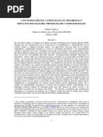 Concesionando El Camino Hacia El Desarrollo Impactos Iniciales Del Programa de Caminos Rurales