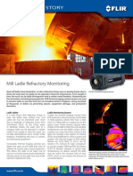 Application Story: Mill Ladle Refractory Monitoring