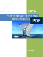 Properties of Fresh and Hardened Concrete: Ram Mullapudi