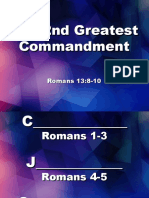 The 2nd Greatest Commandment