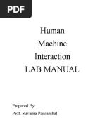 HMI Lab Manual