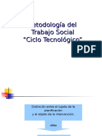 Metodologia Tradicional de Trabajo Social