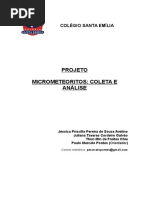 Micrometeoritos - projeto