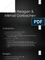ronald reagan   mikhail gorbachev