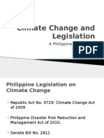 Climate Change Legislation on Philippines