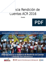 Rendición Cuentas ACR