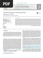 Central Bank Transparency and Financial Stability