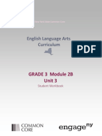 English Language Arts Curriculum: GRADE 3 Module 2B Unit 3